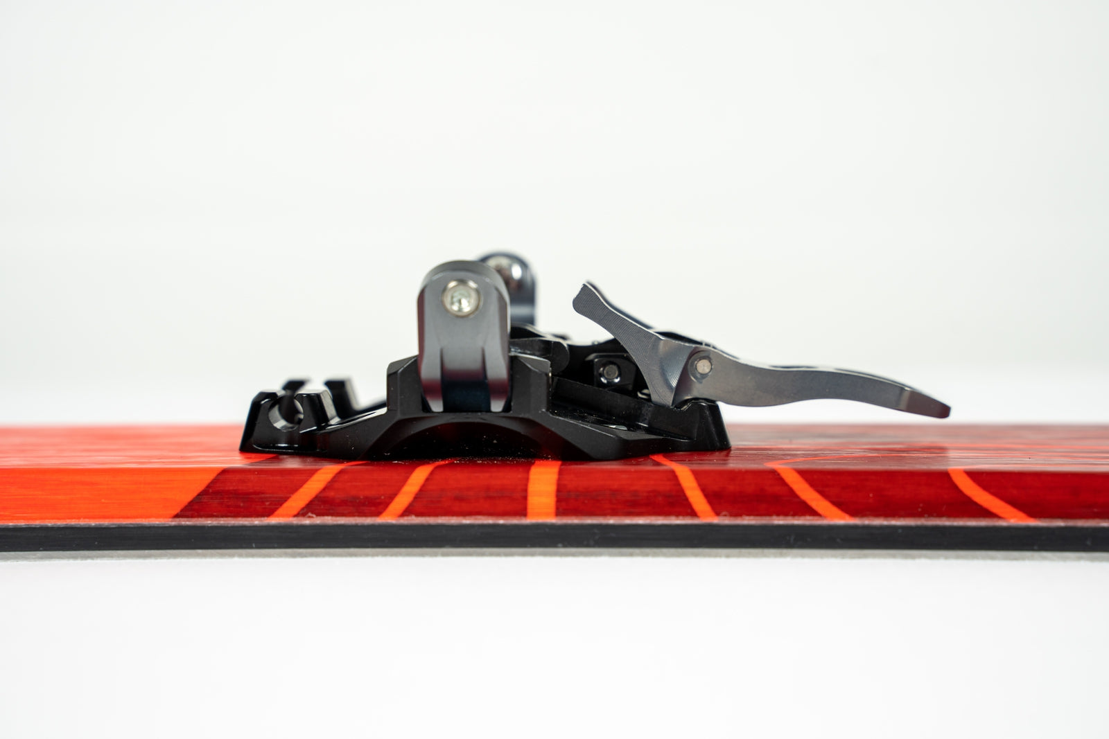 Hagan Core 12 Pro Alpine Ski Touring Freeride Binding, Bindings - Hagan Ski Mountaineering Alpine Ski Touring Backcountry Gear toe piece side view