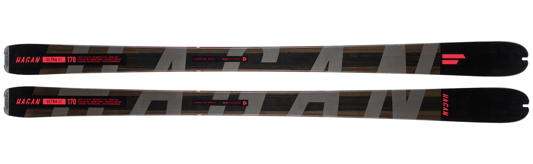 Hagan Ultra 82 alpine ski touring ski