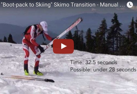 "Boot-pack to Skiing" Skimo Transition - Manual for Ski Mountaineering Racing