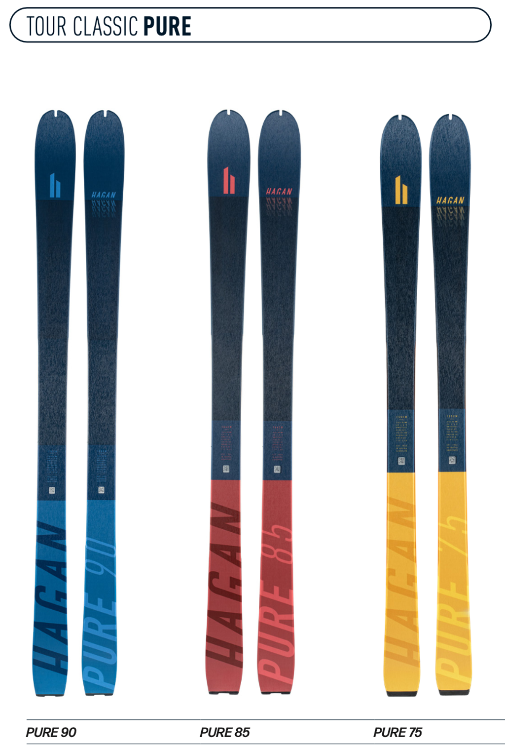 PURE Series Skis