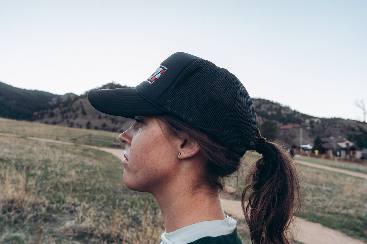 HAGAN Black Trucker Hat