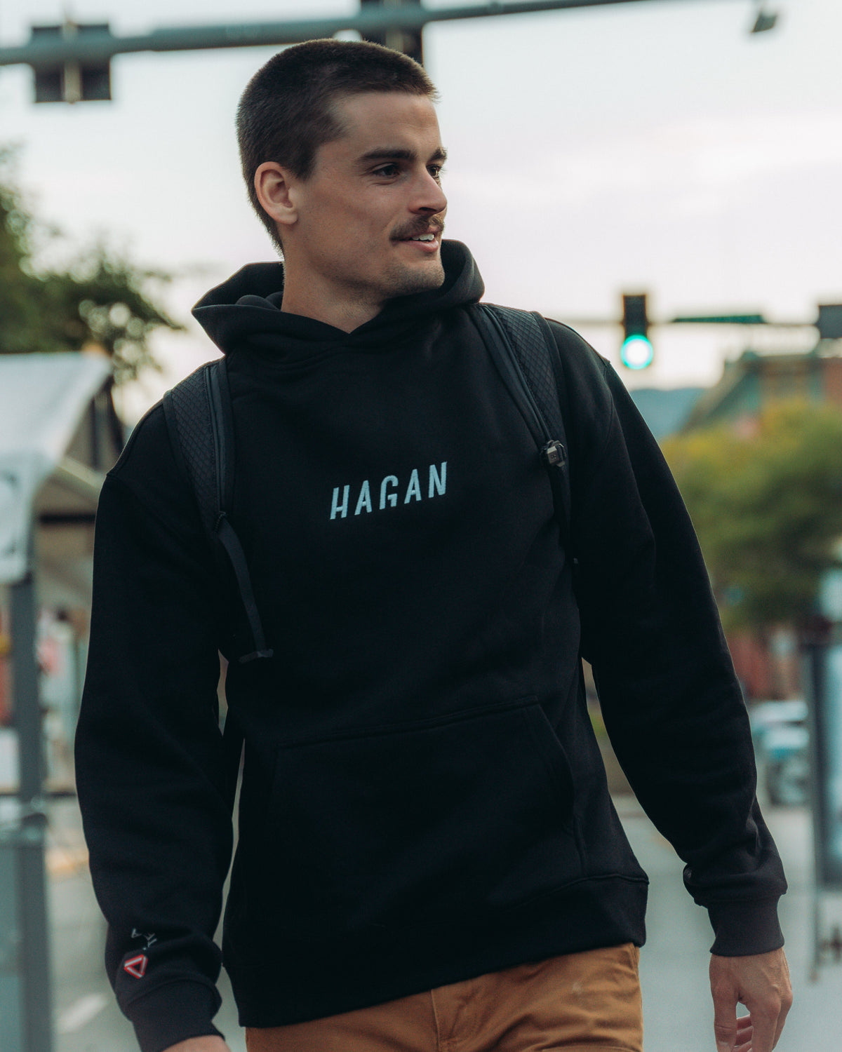HAGAN Embroidered Hoodie
