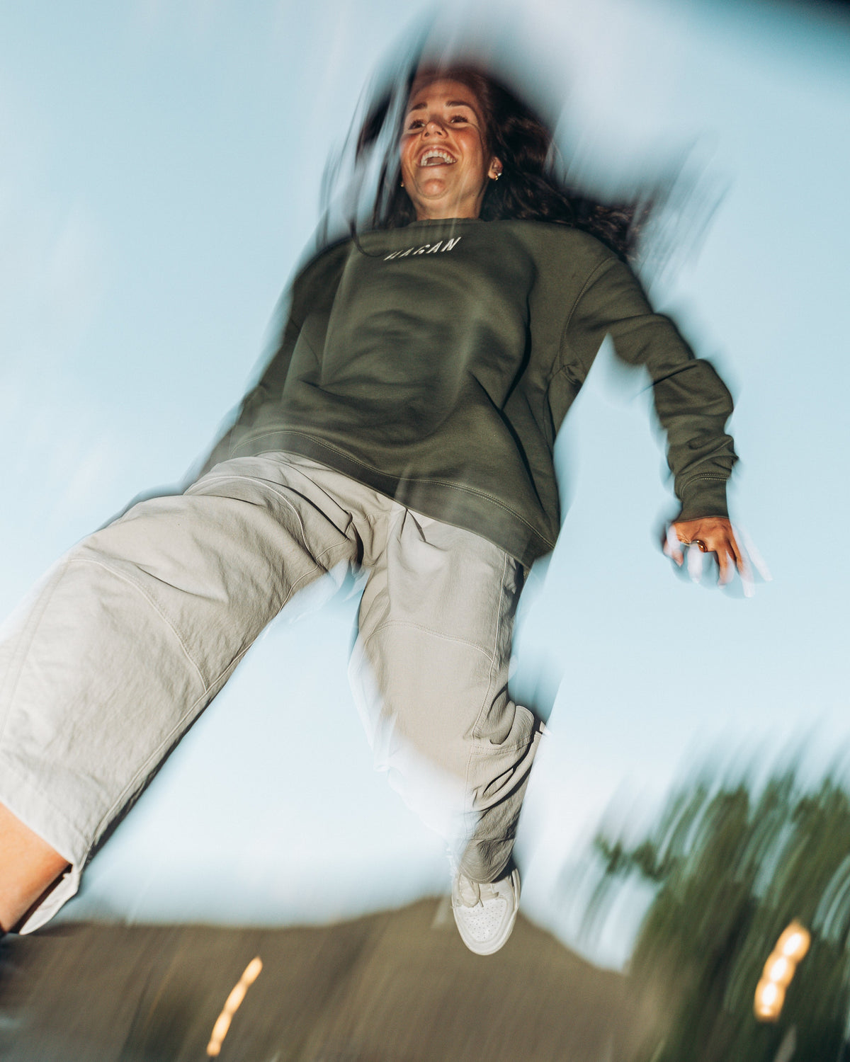 HAGAN Embroidered Crewneck