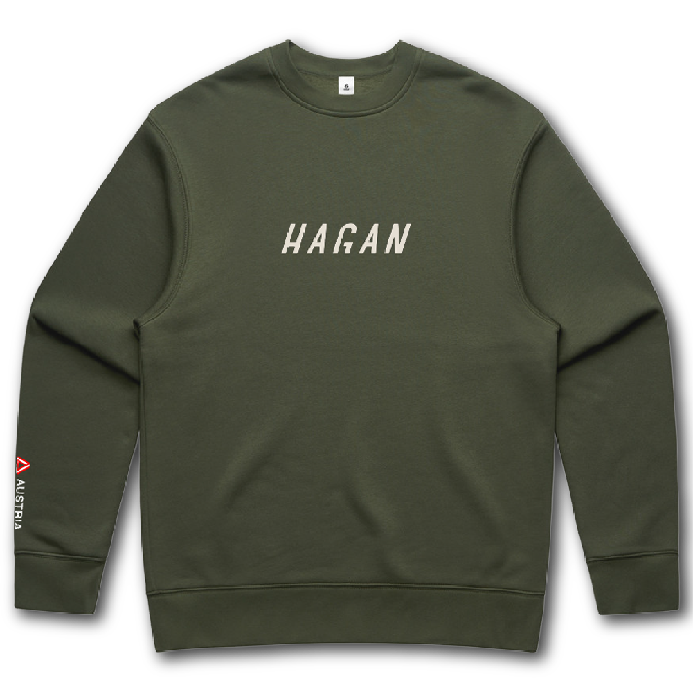 HAGAN Embroidered Crewneck
