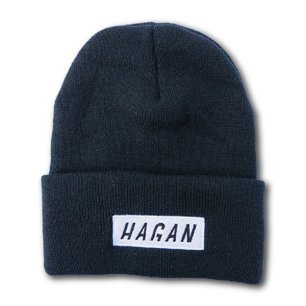 HAGAN Black Beanie