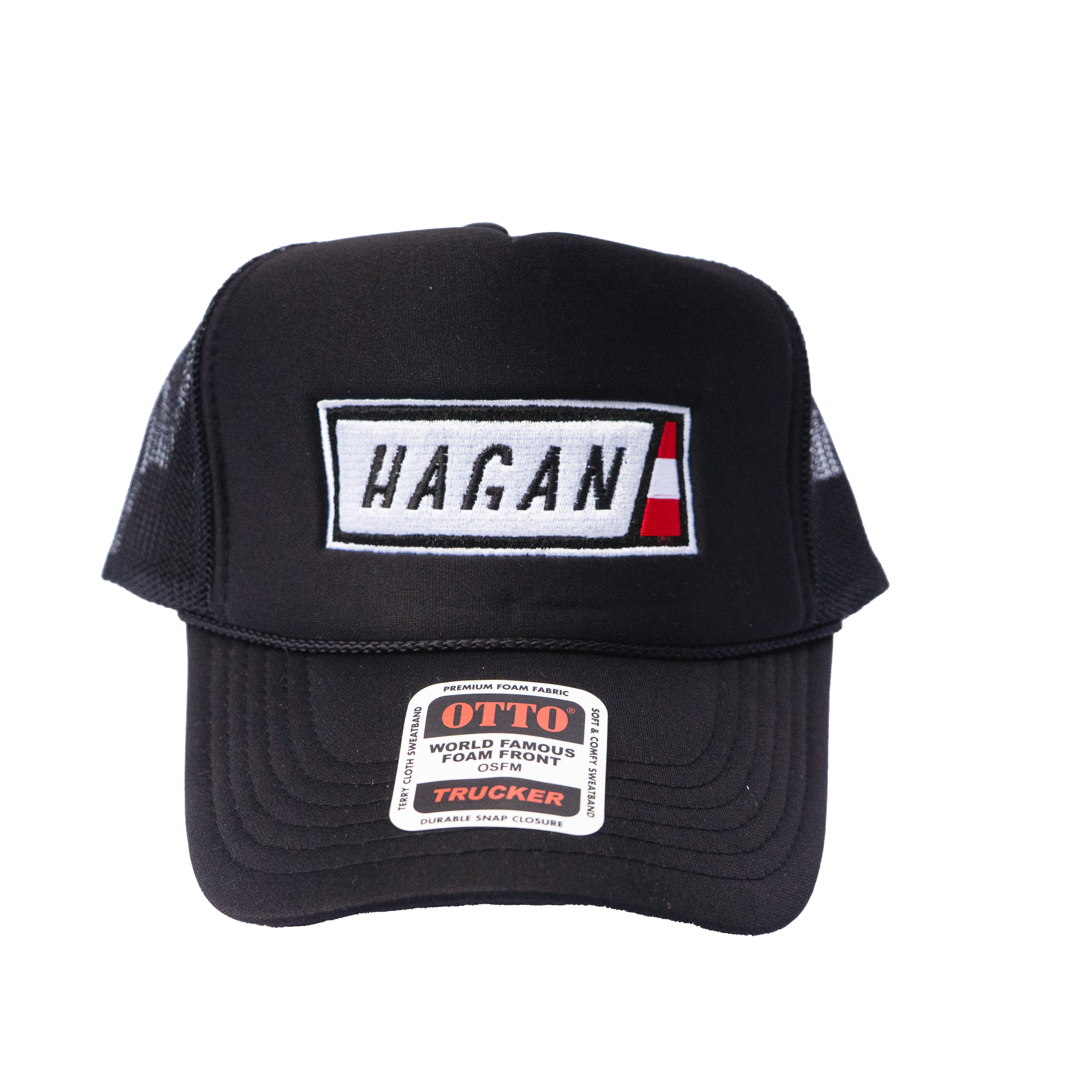 HAGAN Black Trucker Hat