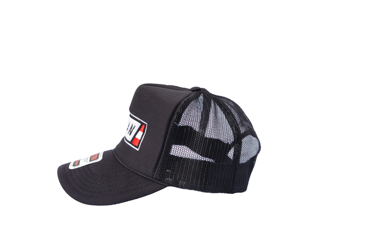 HAGAN Black Trucker Hat