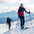 Attractive woman ski touring with Hagan Pure W boots