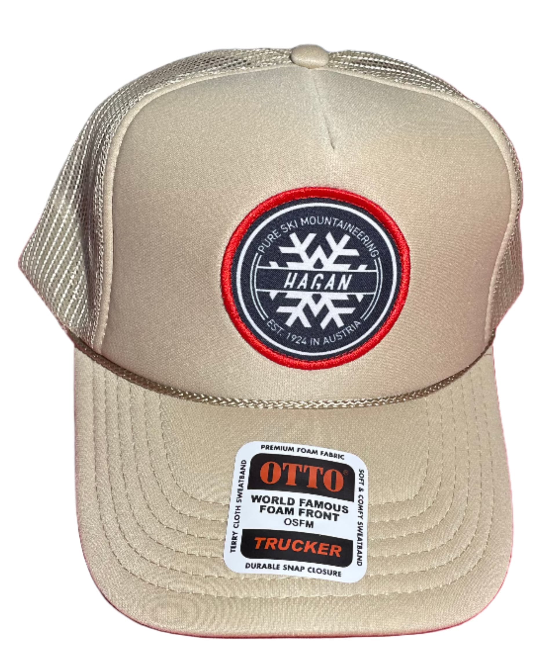 Classic Trucker Hat | Snowflake Patch