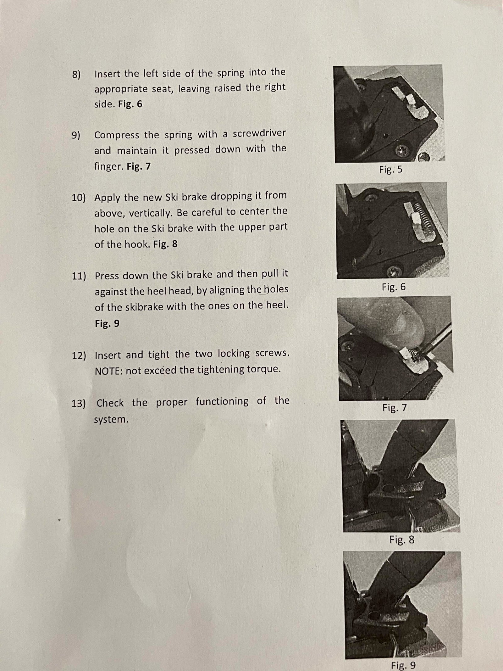 EVO System automatic brakes by ATK SKAUT