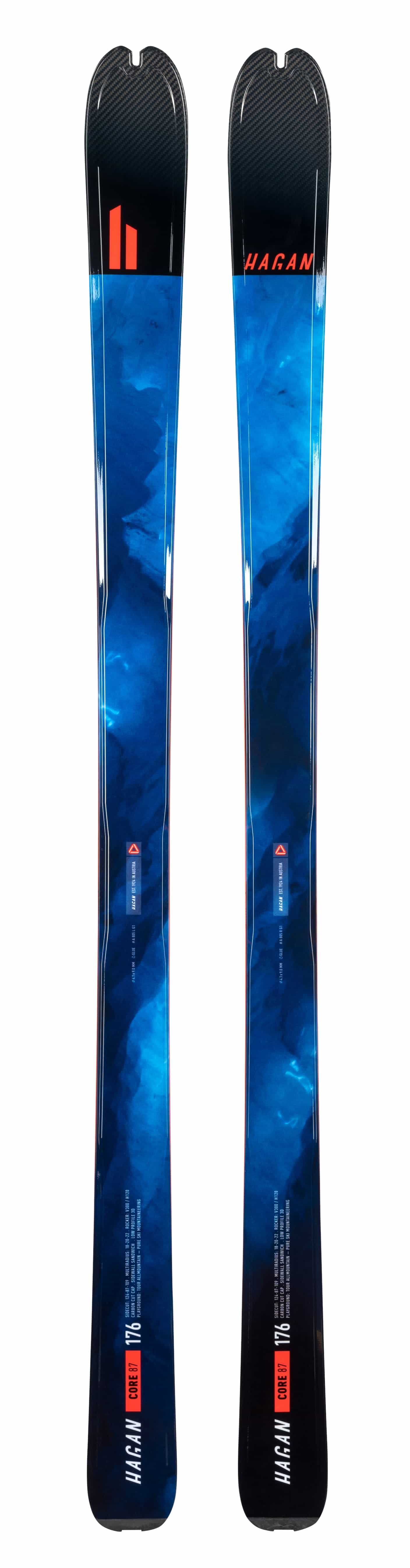 Core 87 Skins, Climbing Skins - Hagan Ski Mountaineering Alpine Ski Touring Backcountry Gear