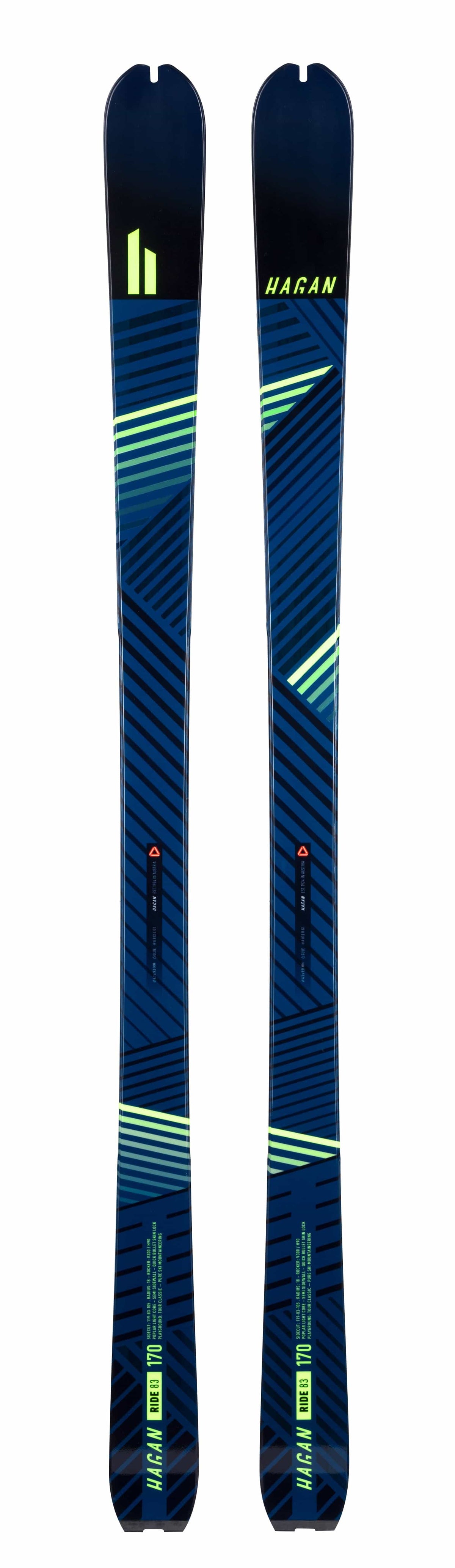 Ride 83 Skins, Climbing Skins - Hagan Ski Mountaineering Alpine Ski Touring Backcountry Gear