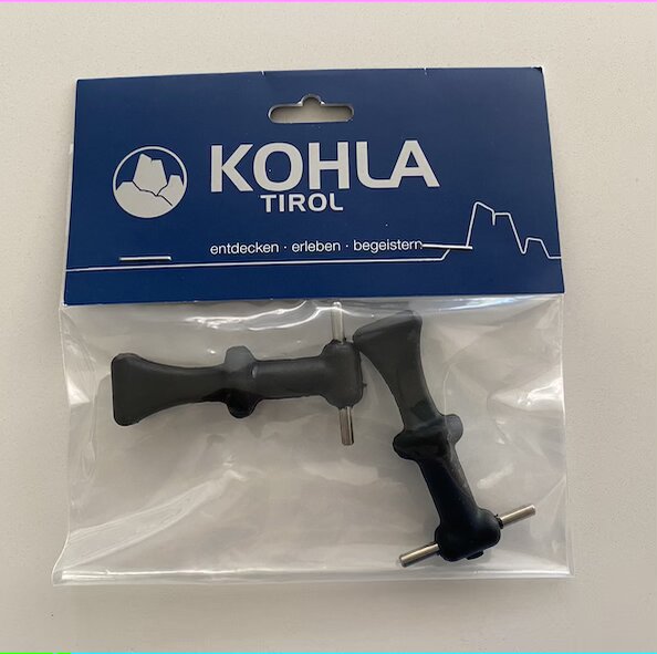 Kohla Tirol climbing skin rubber tip attachments, Climbing Skins - Hagan Ski Mountaineering Alpine Ski Touring Backcountry Gear
