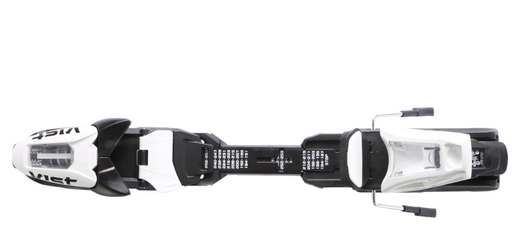 VIST VJ 75 junior alpine ski binding - top view
