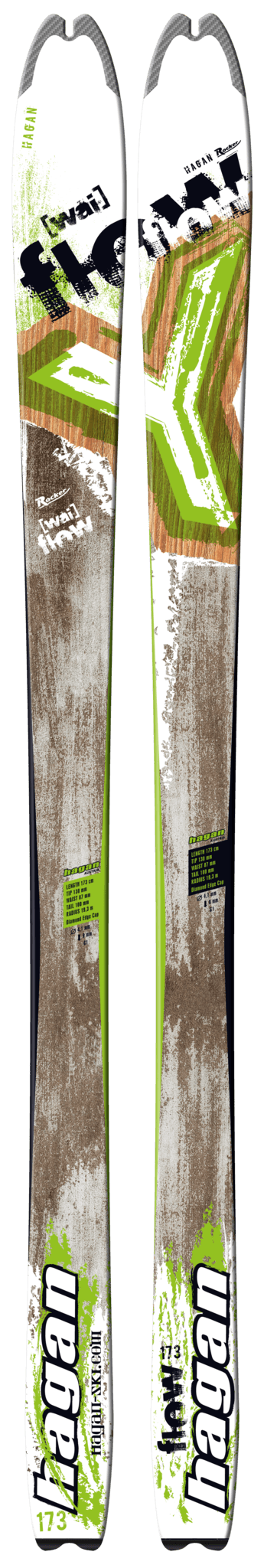 Hagan Y-Flow Freeride Alpine Touring Ski - HAGAN Ski